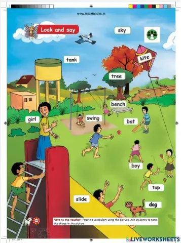 T1-c1-E-L2 look and say speaking excersise