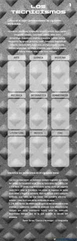 Los tecnicismos 1