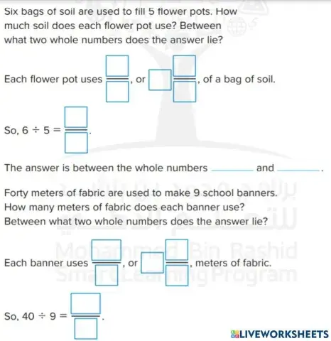 Fraction as division
