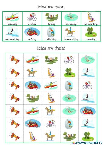 listen and choose extreme sports 2