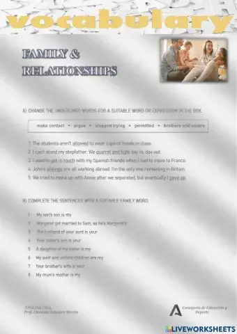 Family and Relationships