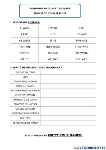 ENG culture vocabulary