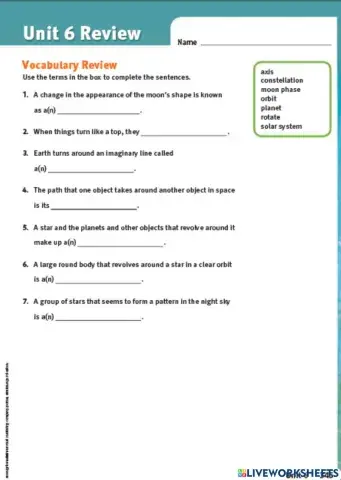 G-4 Revision on unit (6)