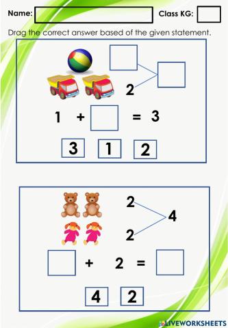 Number Bonds 1-5