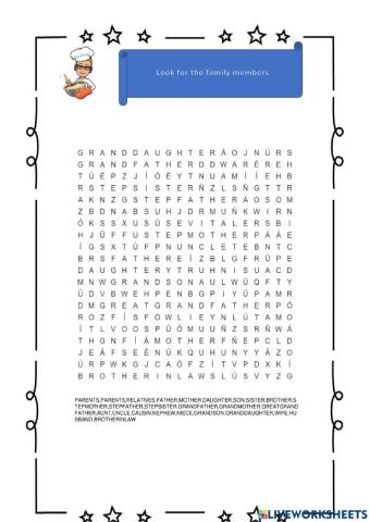 Topic 3 6º at the surprise party crossword