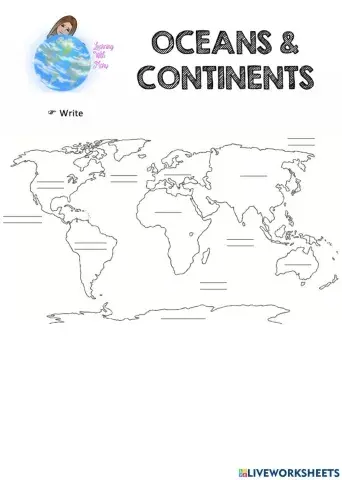 Continents and oceans