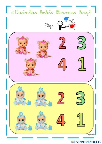 ¿Cuantos bebés llorones hay?