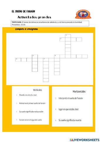 El sueño de faraón G