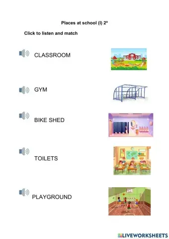 Places at school I 2º