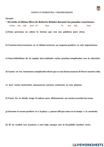 Análisis morfológico