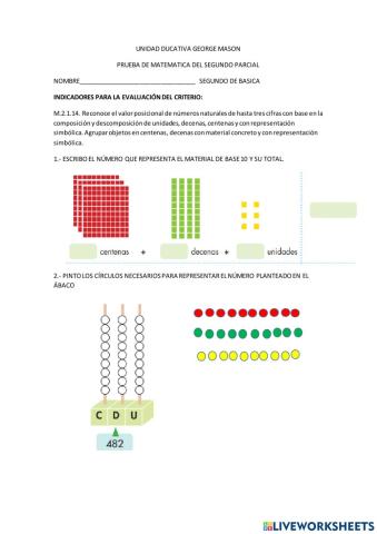 prueba mate parcial 2  segundo