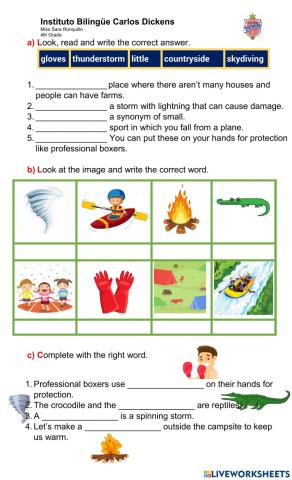 15 - Vocabulary Quiz 14-01