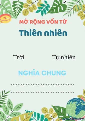 MRVT: Thiên nhiên