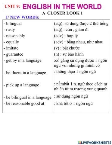 English 9- unit 9- a closer 1