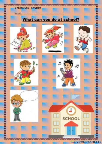 What do you do at school?