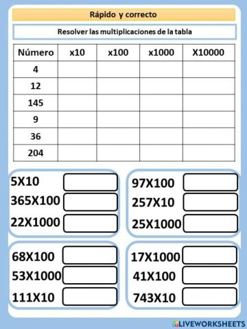 Rápido y correcto consigna 2