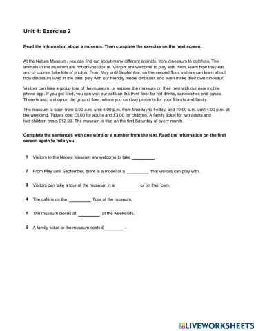 Mindset Foundation - Reading & Writing Skills Modules - Unit 4 Ex2