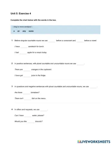 Mindset Foundation - Grammar & Vocabulary Skills Modules - Unit 5 Ex4