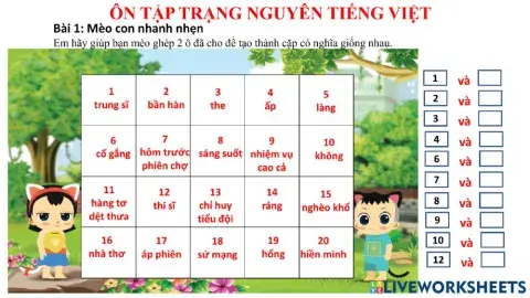Trạng nguyên Tiếng Việt
