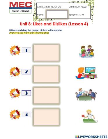 Like-love-good at + gerund