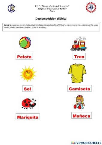 Descomposición silábica