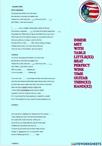 Listening - galway girl