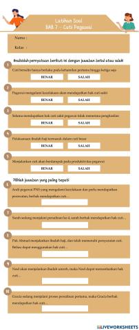 Bab 7 - LKPD