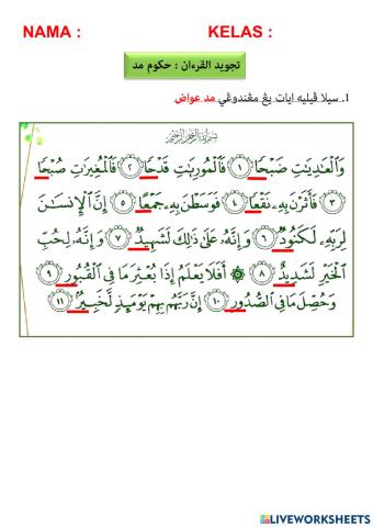 Latihan al-quran 18012022