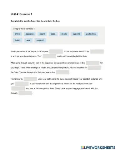 Mindset IELTS 2 - Grammar & Vocabulary Skills Modules - Unit 4 Ex1