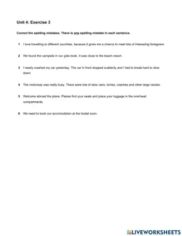 Mindset IELTS 2 - Grammar & Vocabulary Skills Modules - Unit 4 Ex3