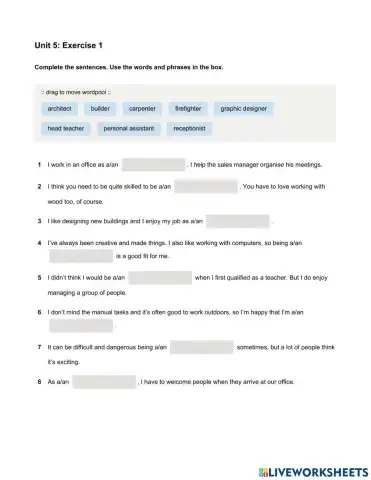 Mindset IELTS 2 - Grammar & Vocabulary Skills Modules - Unit 5 Ex1