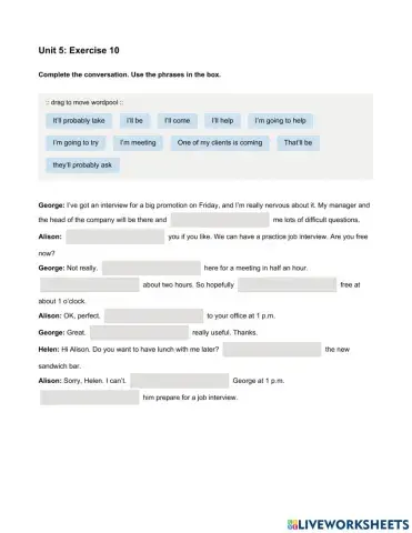 Mindset IELTS 2 - Grammar & Vocabulary Skills Modules - Unit 5 Ex10