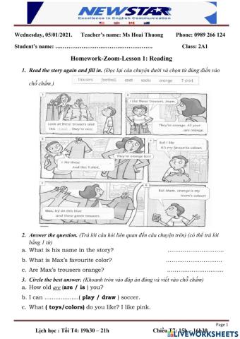 HW L1. Reading Clothes.2