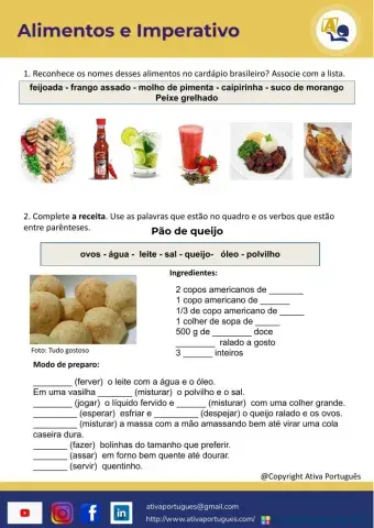 Alimentos e Imperativo