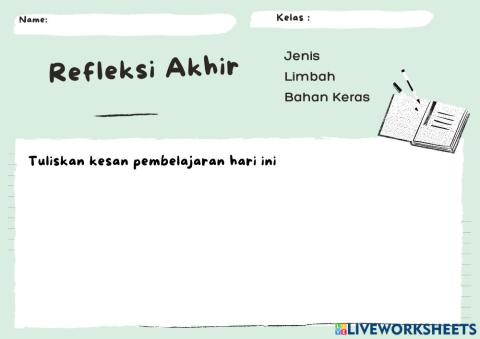 Refleksi Akhir