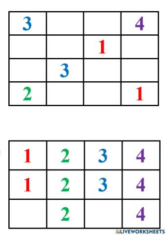 Sudoku Çalışması 6