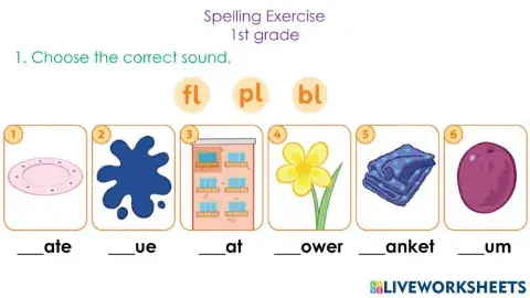 Family and Friends2 U6 Spelling Ex