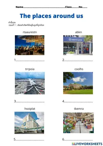 The places around us