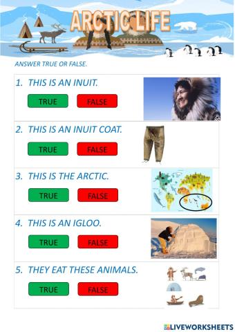 Inuit true false