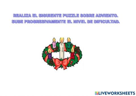 Puzzle adviento