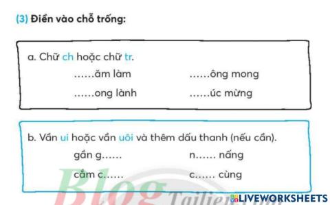 Tiếng Việt - Thứ 4.1
