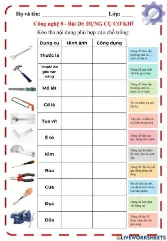 Dụng cụ cơ khí