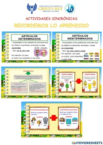 Refuerzo elementos de la oración