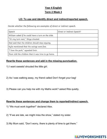 English Week 3 Lesson 1&2