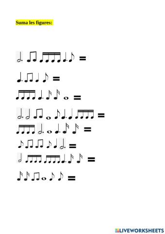 Suma figures musicals