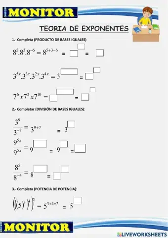 Teoria de exponentes