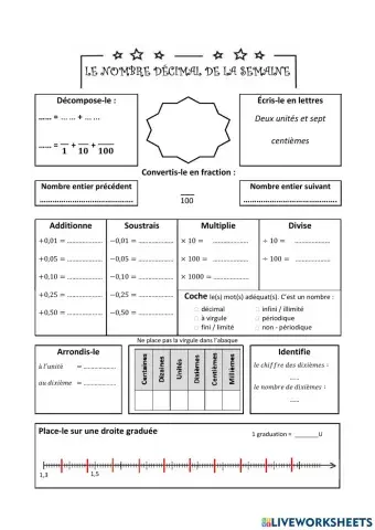 Le nombre décimal de la semaine (2)