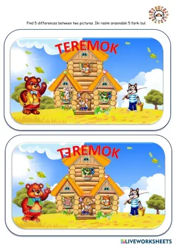 Find diffirence between 2 pictures