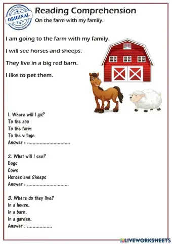 Reading Comprehension