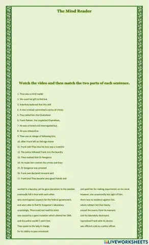The Mind Reader